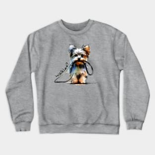 WALKIES- Yorkie Crewneck Sweatshirt